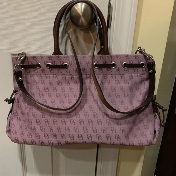 Dooney & Bourke Signature Tassel Handbag - Picture 2 of 8